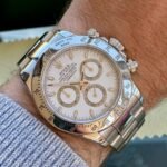 ساعة رولكس DAYTONA اللون الابيض سوبر ماستر